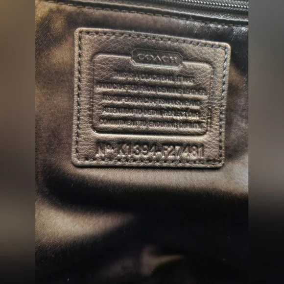 COACH Taylor Leather Flap Shoulder Purse - Picture 8 of 11